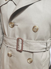 Charger l&#39;image dans la galerie, Brooks Brothers trench-coat femme vintage beige Made in USA
