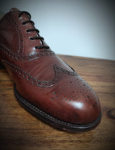 Afbeelding in Gallery-weergave laden, Carmina richelieus oxford en cuir de veau marron 6,5 UK / 40 FR
