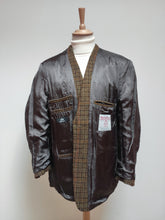 Carica l&#39;immagine nel visualizzatore di Gallery, Harris Tweed X Walbusch blazer vintage en tweed marron 54
