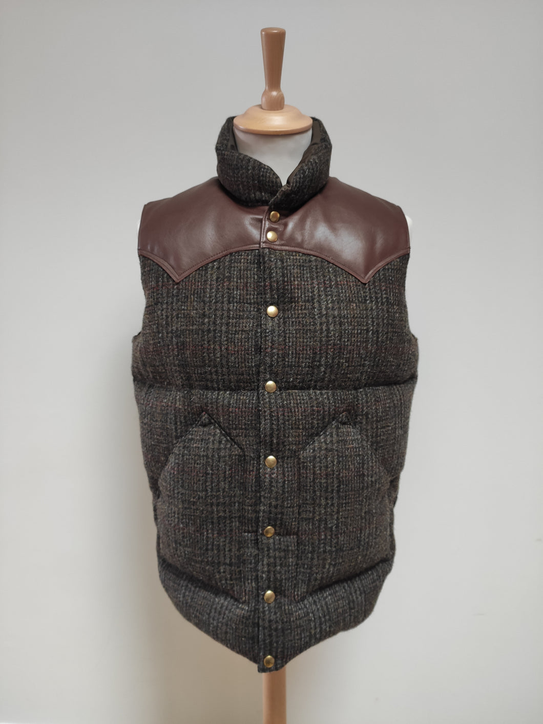 Rocky Mountain Feartherbed X Harris Tweed doudoune sans manches 42