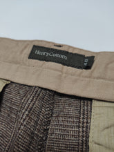 Afbeelding in Gallery-weergave laden, Henry Cotton&#39;s pantalon en laine et coton Prince de Galles M/48
