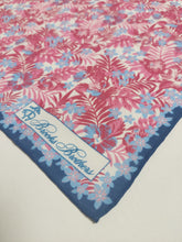 Carica l&#39;immagine nel visualizzatore di Gallery, Brooks Brothers pochette florale en coton et lin

