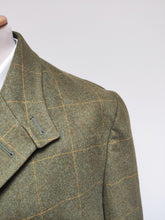 Carica l&#39;immagine nel visualizzatore di Gallery, Dormeuil manteau à motif carreau fenêtre en pure laine 54/XXL
