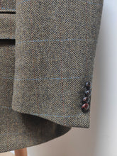 Charger l&#39;image dans la galerie, John Hanly &amp; Co veste tweed vintage pure laine vierge 50
