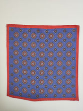 Charger l&#39;image dans la galerie, Louis Purple pochette en laine à motif géométrique Made in Italy
