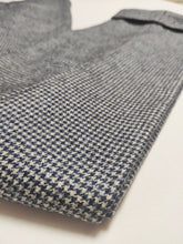 Afbeelding in Gallery-weergave laden, Boggi Milano pantalon pied de poule bleu gris 100% laine 50
