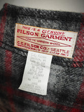 Afbeelding in Gallery-weergave laden, Filson gilet à carreaux en pure laine vierge Mackinaw Made in USA XXL
