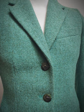 Charger l&#39;image dans la galerie, Blazer Harris Tweed vintage Jodhpur création Galeries Lafayette 36
