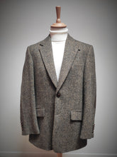 Carica l&#39;immagine nel visualizzatore di Gallery, Harris Tweed X Barutti blazer tweed pure laine 50
