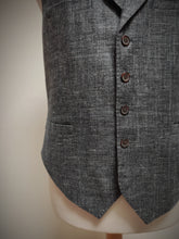 Afbeelding in Gallery-weergave laden, Suitsupply gilet de costume modèle Veneto en coton et lin 48/50
