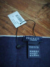 Afbeelding in Gallery-weergave laden, Hackett London pochette marine 100% lin Made in Italy
