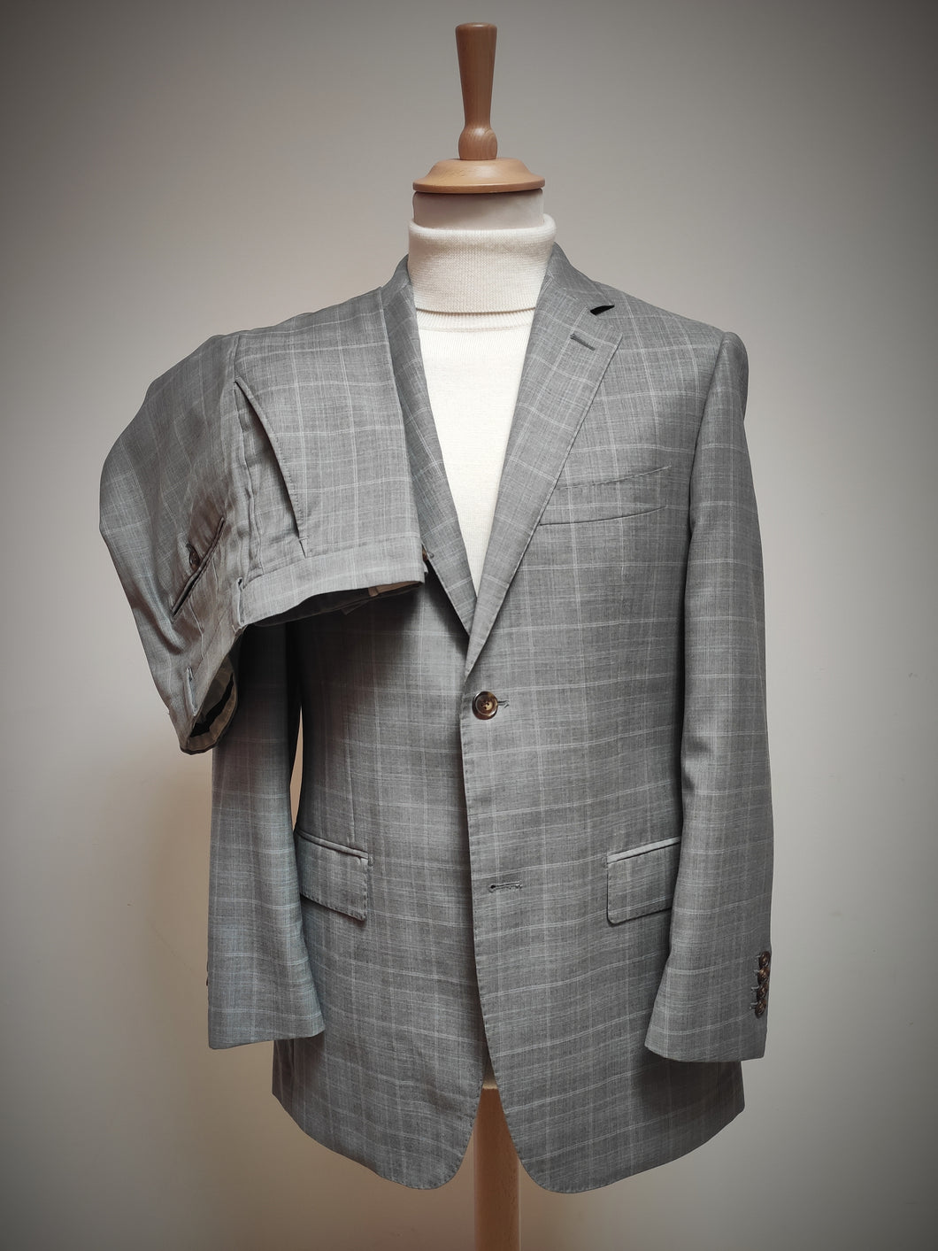 Suitsupply costume en pure laine Prince de Galles 46/M