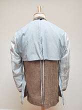 Afbeelding in Gallery-weergave laden, J. Crew blazer Ludlow en laine et soie à tissage chevrons 52/XL
