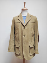 Afbeelding in Gallery-weergave laden, Veste vintage saharienne sable 100% coton Di Sondrio 48
