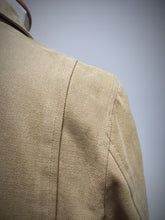 Afbeelding in Gallery-weergave laden, Veste vintage saharienne sable 100% coton Di Sondrio 48
