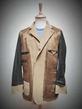 Afbeelding in Gallery-weergave laden, Veste vintage saharienne sable 100% coton Di Sondrio 48
