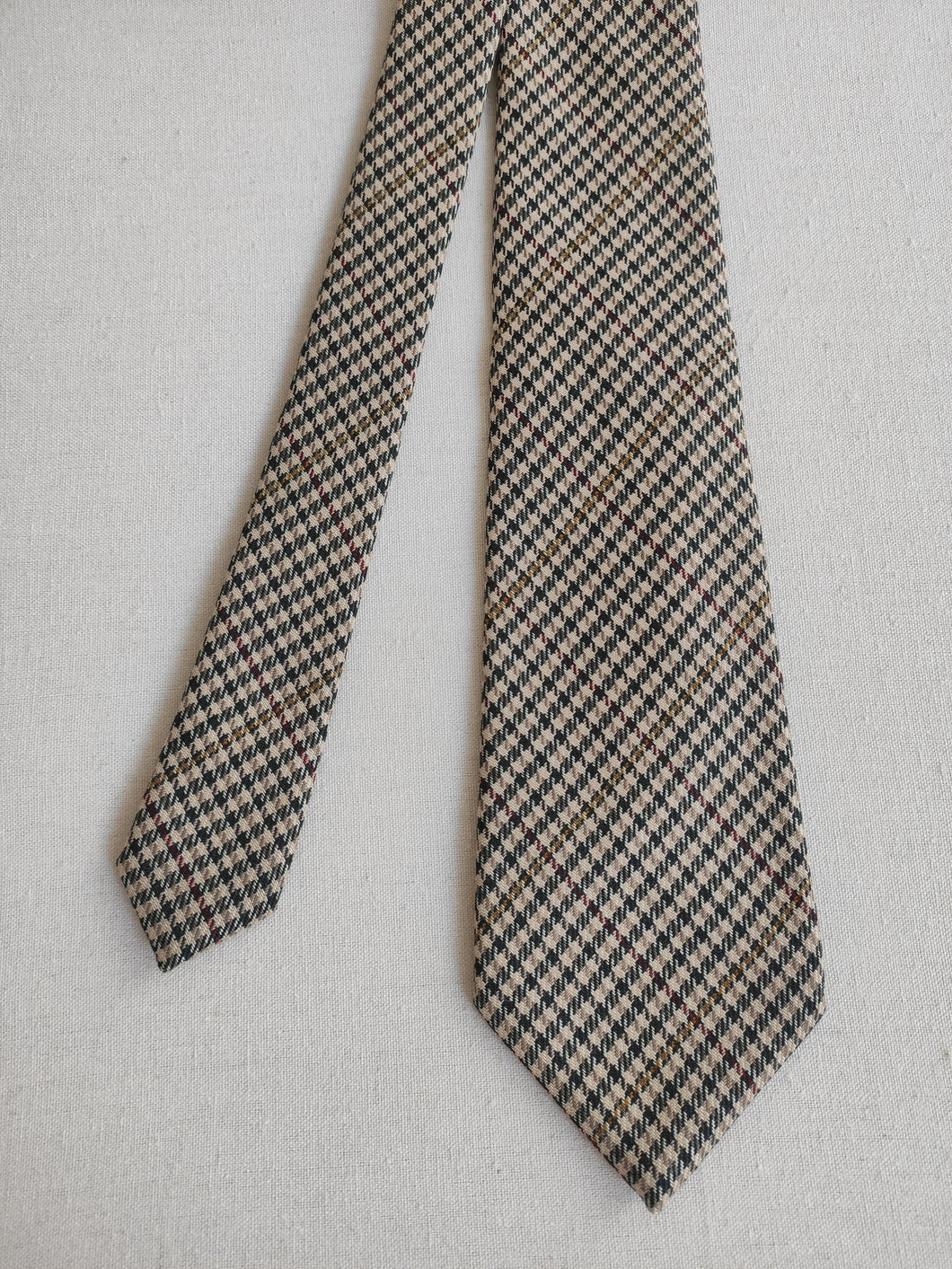Etro Milano cravate vintage en laine Made in Italy