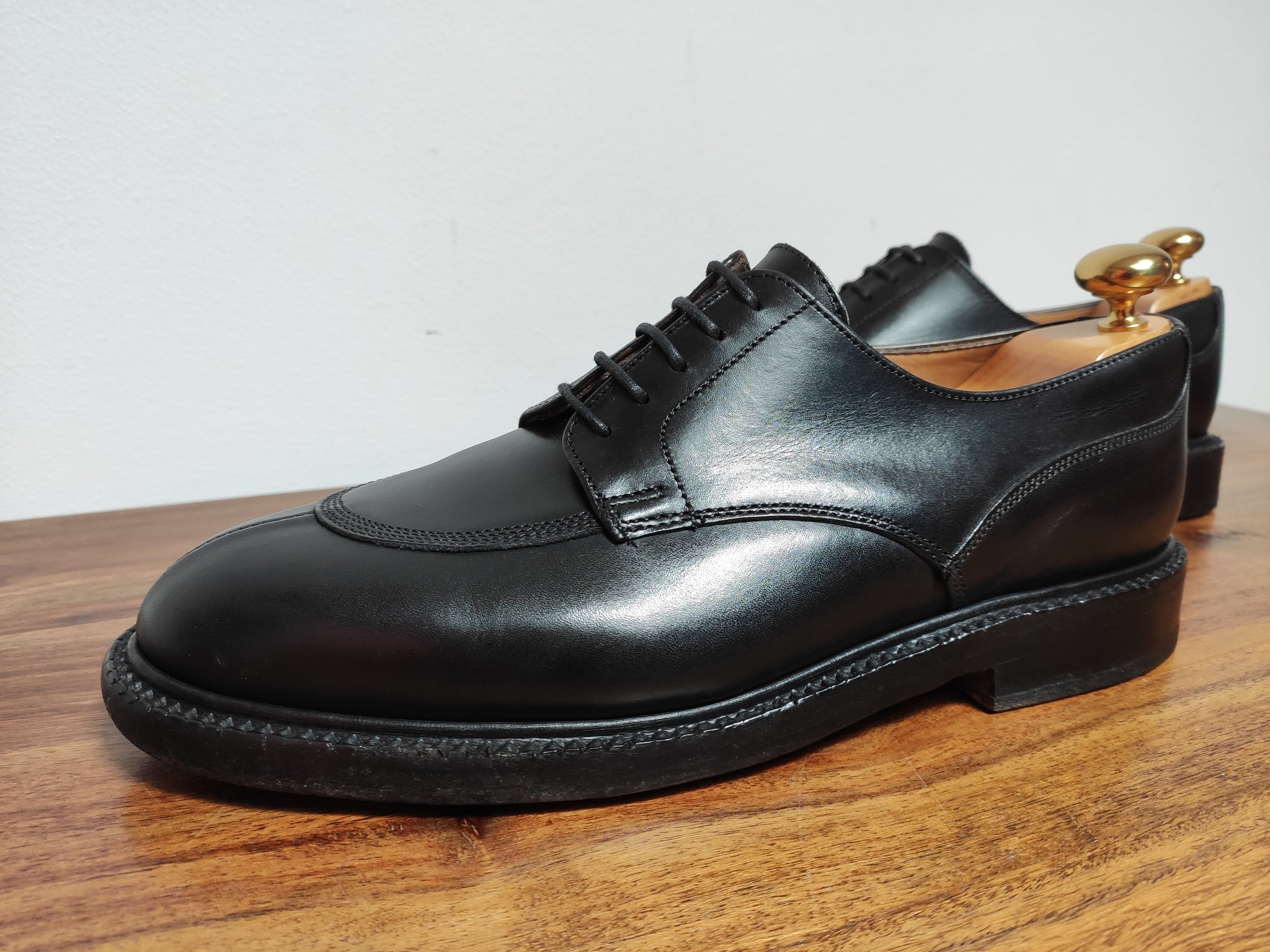 Chaussures BOWEN Huntingdon En Veau Noir - Taille 8,5 (42,5 EU) - Valeur 355€ - Occasion
