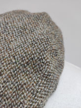 Carica l&#39;immagine nel visualizzatore di Gallery, Harris Tweed casquette tweed plate en pure laine 55
