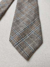 Afbeelding in Gallery-weergave laden, Altea Milano cravate en laine et cachemire Prince de Galles Made in Italy
