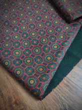 Charger l&#39;image dans la galerie, Foulard vintage double face en cachemire laine et soie
