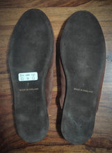 Afbeelding in Gallery-weergave laden, Bowen mules de voyage en cuir marron Made in England 7 UK / 41 FR
