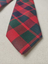 Afbeelding in Gallery-weergave laden, Breuer cravate tartan en laine Made in Italy
