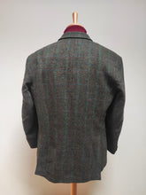 Afbeelding in Gallery-weergave laden, Harris Tweed blazer tweed à carreaux fenêtre en pure laine 54
