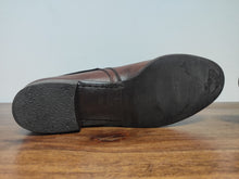 Afbeelding in Gallery-weergave laden, Tanino Crisci bottines Jodhpur en cuir grainé marron 36,5 FR Made in Italy
