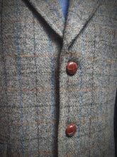 Afbeelding in Gallery-weergave laden, Harris Tweed X Visconti blazer tweed à carreaux 50

