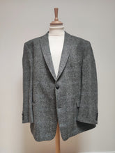 Carica l&#39;immagine nel visualizzatore di Gallery, Harris Tweed X Barutti blazer tweed à chevrons 5XL / 64
