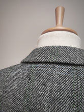 Afbeelding in Gallery-weergave laden, Harris Tweed X Barutti blazer tweed à chevrons 5XL / 64

