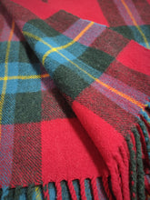 Afbeelding in Gallery-weergave laden, Drake&#39;s écharpe tartan 100% laine d&#39;agneau Made in Scotland

