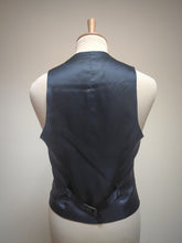 Charger l&#39;image dans la galerie, Cyrillus gilet de costume vintage à carreaux en laine 46
