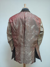 Afbeelding in Gallery-weergave laden, Harris Tweed X Barutti blazer marron à carreaux en pure laine vierge
