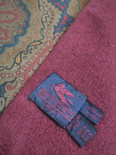 Charger l&#39;image dans la galerie, Etro Milano écharpe double face vintage paisley en cachemire et soie Made in Italy
