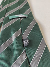 Afbeelding in Gallery-weergave laden, Rosati Roma cravate club verte en soie Made in England
