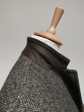 Afbeelding in Gallery-weergave laden, Austin Reed of Regent Street blazer  vintage à chevrons en pure laine vierge 42
