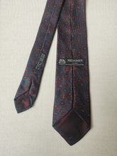 Charger l&#39;image dans la galerie, Medison Roma cravate vintage en soie à motif paisley Made in Italy
