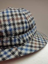 Afbeelding in Gallery-weergave laden, Scott &amp; Co Hatters X Old England chapeau pliant tweed ghillie 100% laine 56
