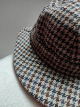 Charger l&#39;image dans la galerie, Scott &amp; Co Hatters X Old England chapeau pliant tweed ghillie 100% laine 55
