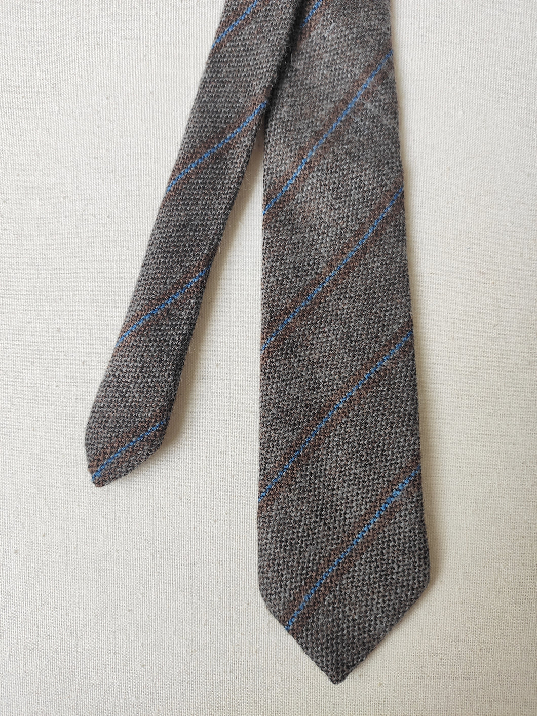 Missoni cravate cravate club en laine et mohair Made in Italy