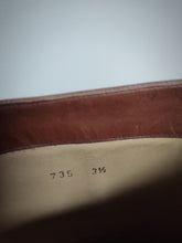 Carica l&#39;immagine nel visualizzatore di Gallery, Carmina Albaladejo bottes cavalières en cuir lisse marron 3,5 UK / 36 FR
