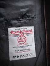 Afbeelding in Gallery-weergave laden, Harris Tweed X Barutti blazer tweed à chevrons 56
