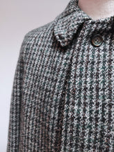 Charger l&#39;image dans la galerie, Harris Tweed manteau classique tweed raglan en pure laine XXL
