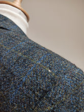 Afbeelding in Gallery-weergave laden, Harris Tweed X Visconti blazer tweed à carreaux 54
