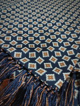 Afbeelding in Gallery-weergave laden, Zanolini foulard marine homme vintage en soie Made in Italy
