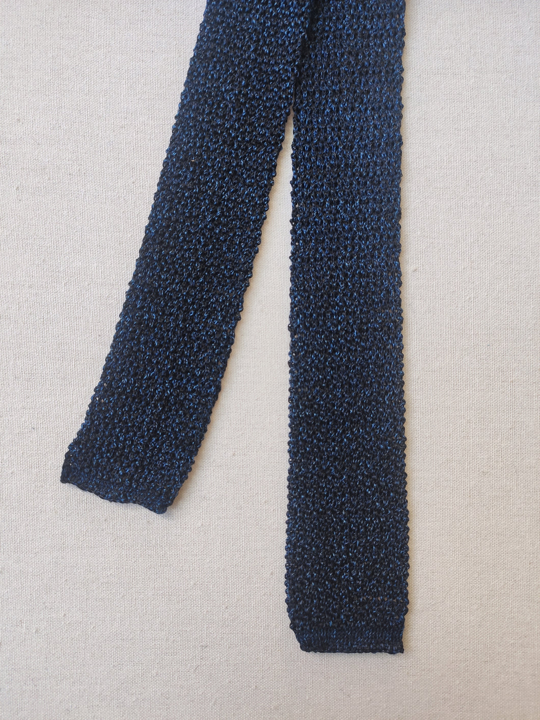 Holliday & Brown Ltd cravate vintage en tricot de soie Made in England