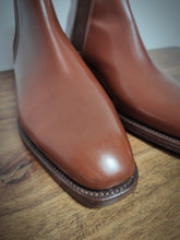 Charger l&#39;image dans la galerie, Carmina Albaladejo femme Chelsea boots cognac 5,5 UK / 39 FR Made in Spain
