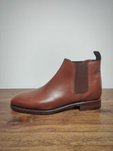 Charger l&#39;image dans la galerie, Carmina Albaladejo femme Chelsea boots cognac 5,5 UK / 39 FR Made in Spain
